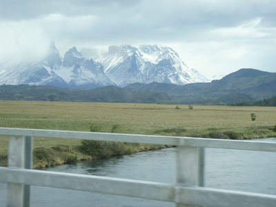 Río Serrano. Acceso al parque