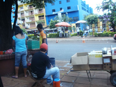 Vendedores ambulantes