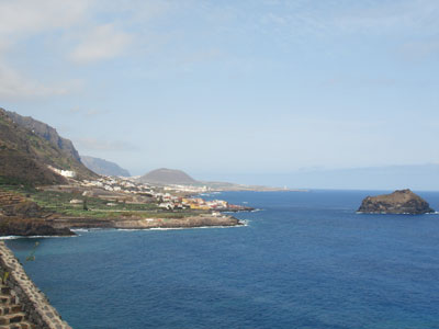 Garachico desde la carretera