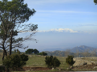 Los Pirineos desde Rodes