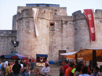 Interior de la muralla